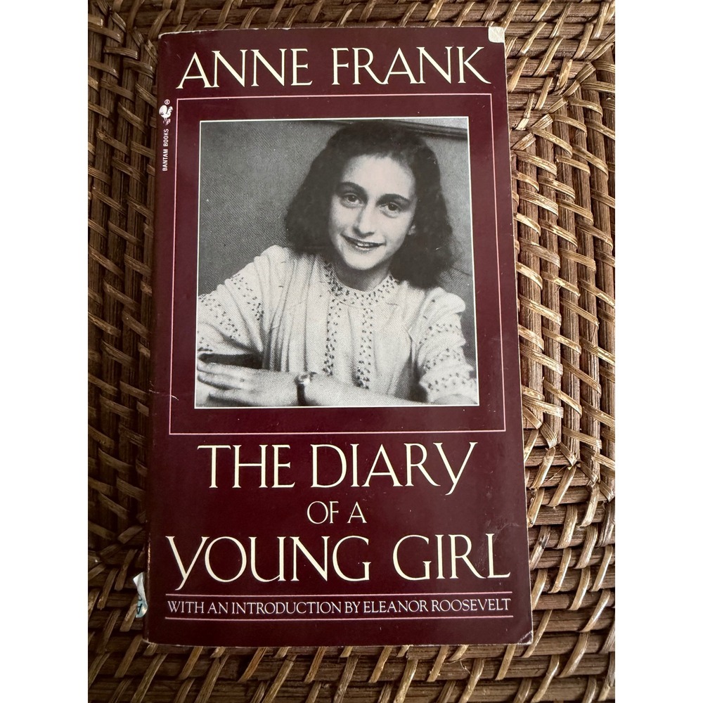 Anne Frank The Diary of a Young Girl Bantam Books Paperback Eleanor Roosevelt